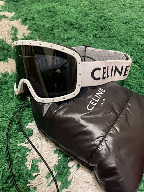 celine snow goggles|celine mask.